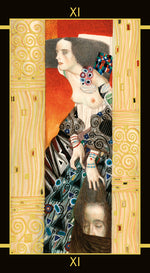 Load image into Gallery viewer, Mini Golden Klimt Tarot
