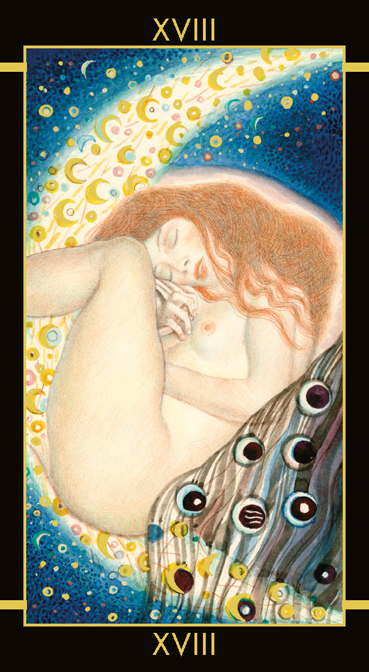 Mini Golden Klimt Tarot