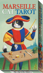 Carica l&#39;immagine nel visualizzatore di Gallery, Marseille Cat Tarot
